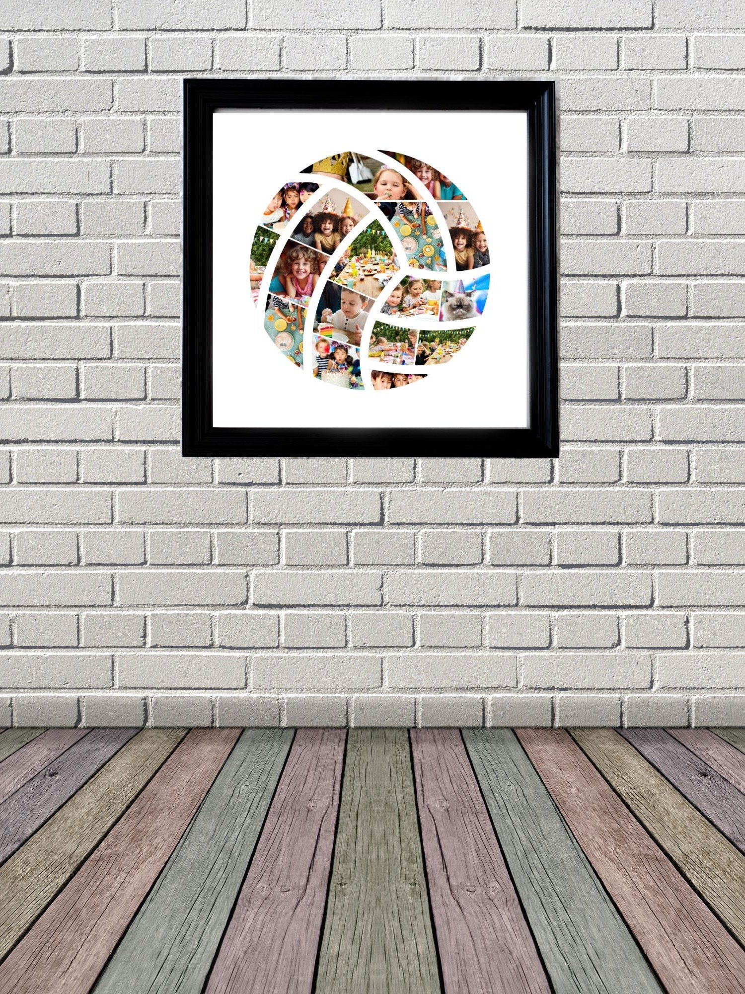 8 Ball-Shaped Frames Canva Templates product image (9)