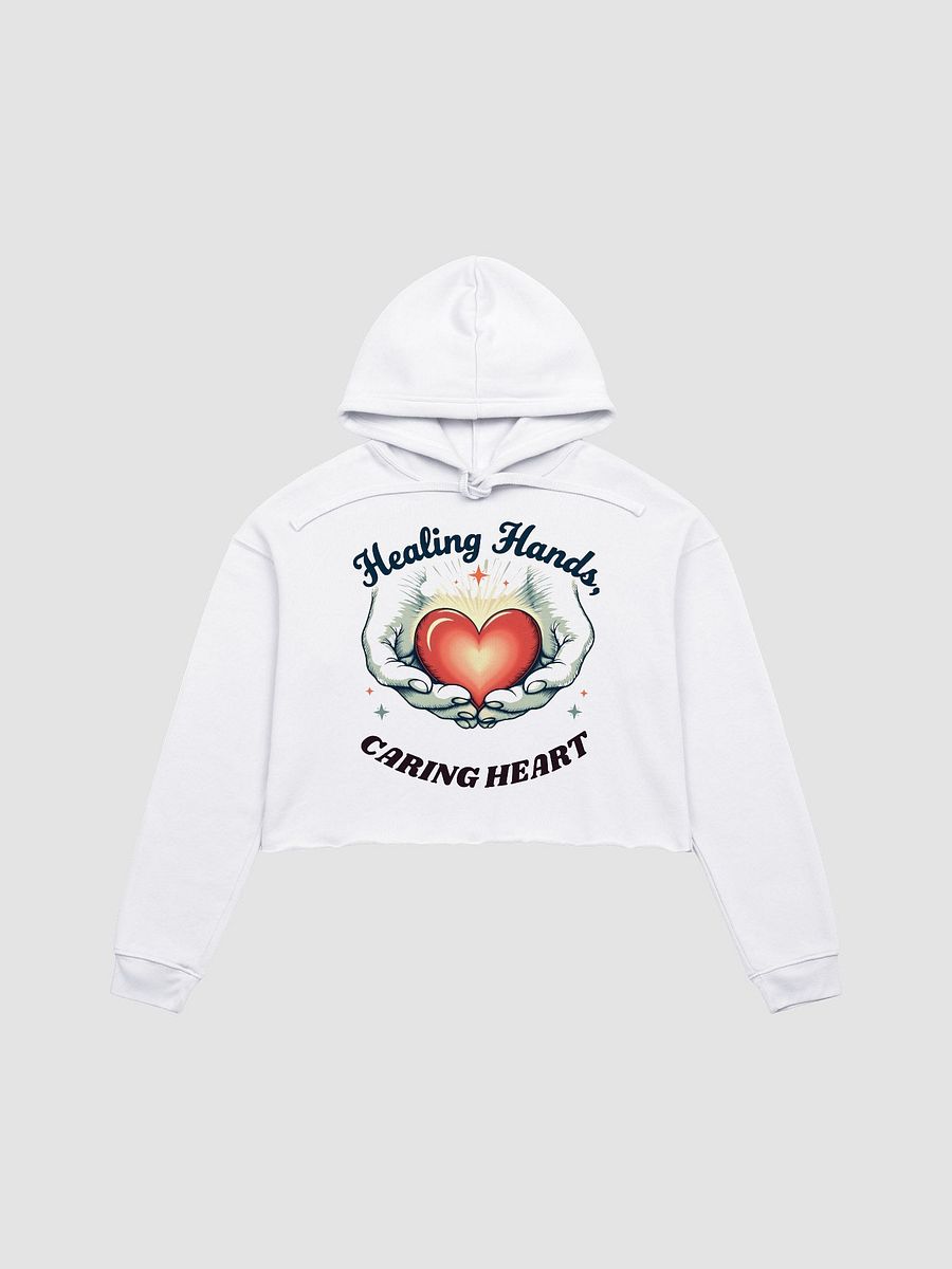 Healing Hands - Caring Heart Crop Hoodie product image (2)
