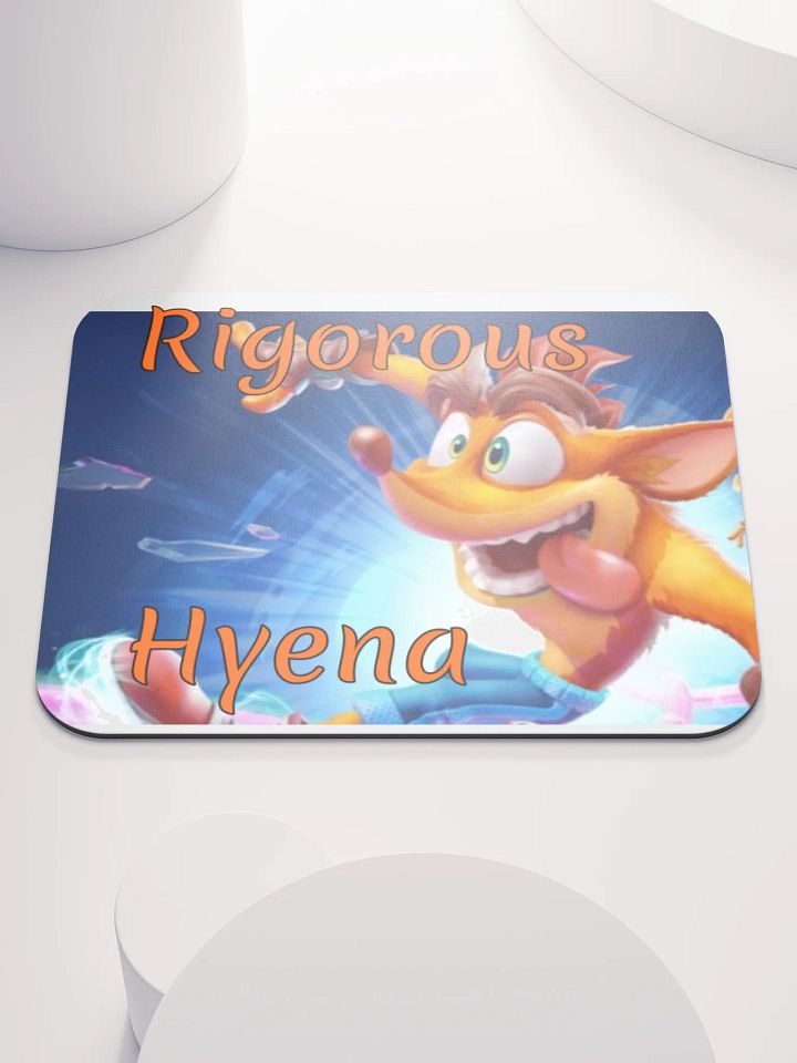 Rigorous hyena mouse pad product image (1)