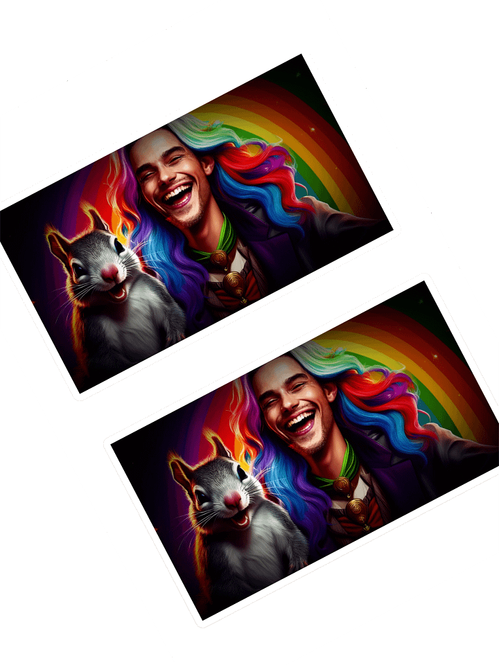 LordeStarfox & Swift Kiss Cut Sticker product image (1)
