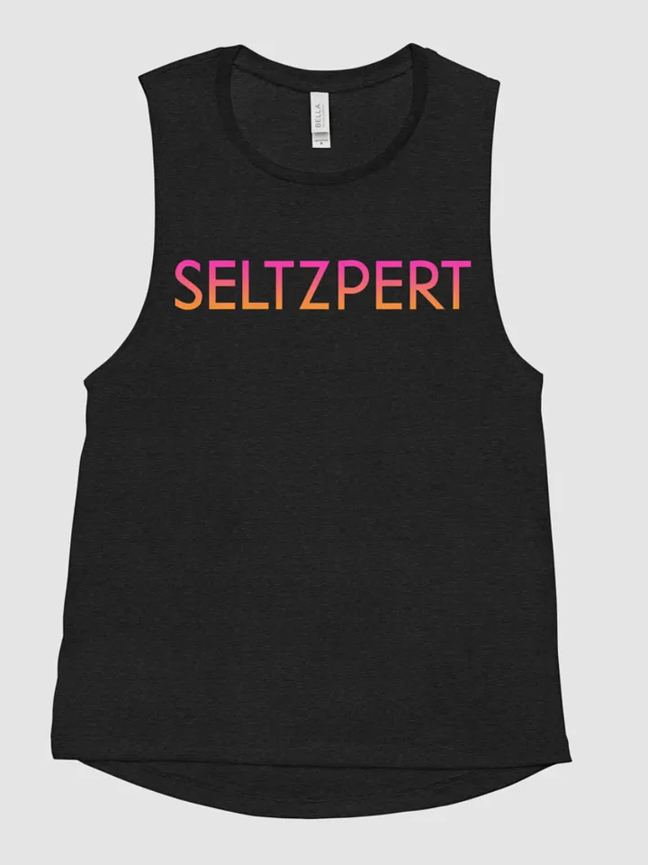 Seltzpert Women's Flowy Tank Top | Tequila Sunrise product image (1)