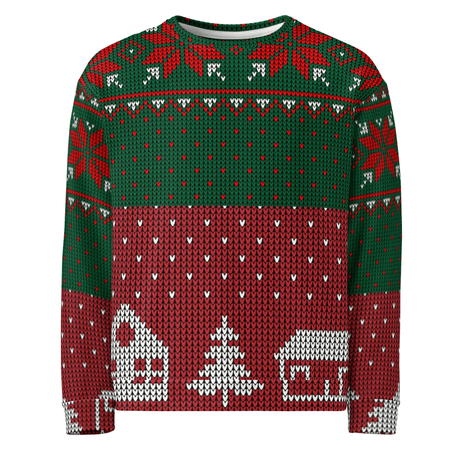 Dual Design Christmas Sweatshirt product image (7)