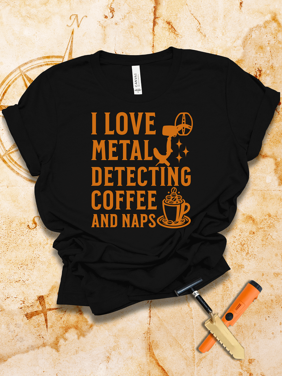 Metal Detecting Coffee Lover T-Shirt product image (1)