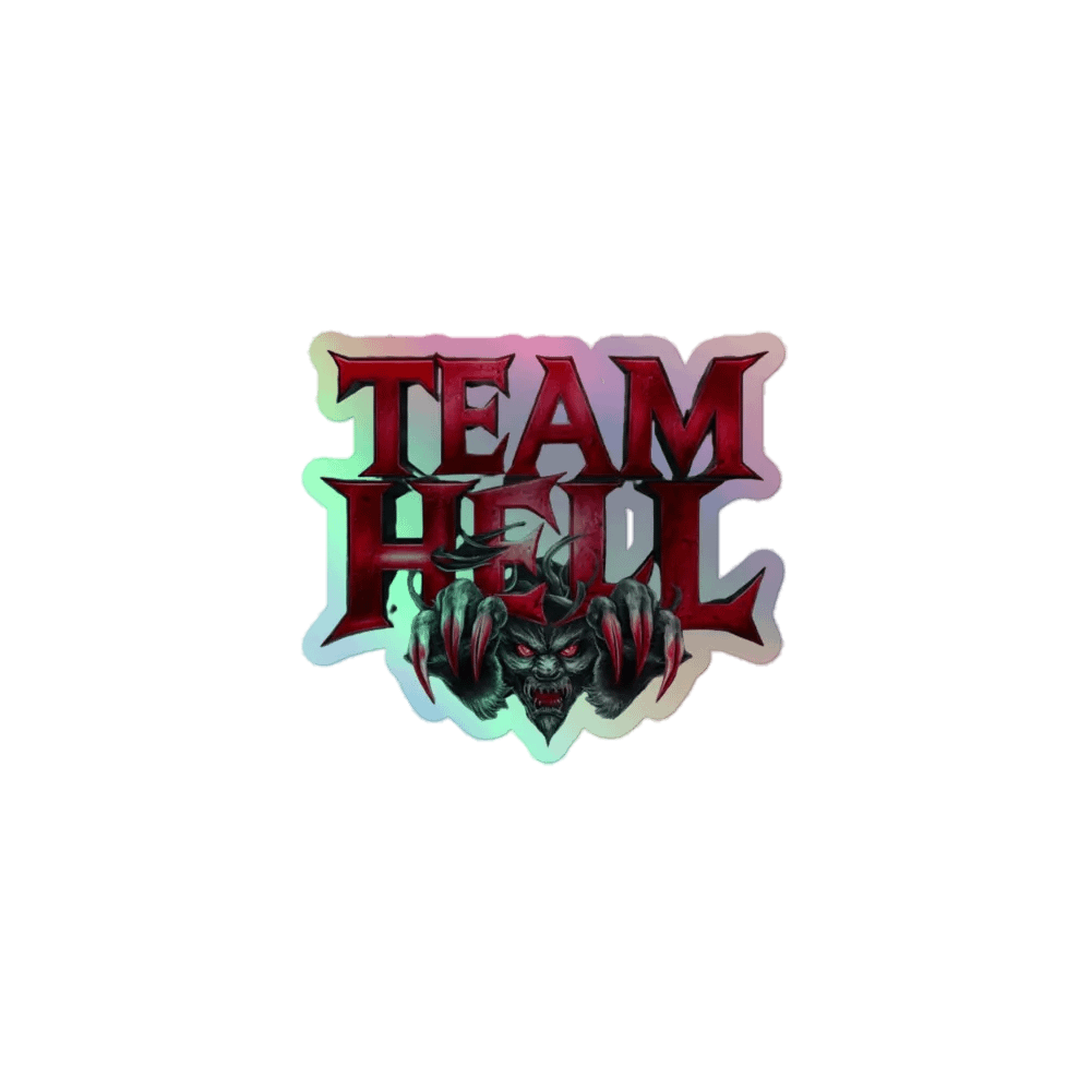 Stickers Team Hell Holographique product image (1)