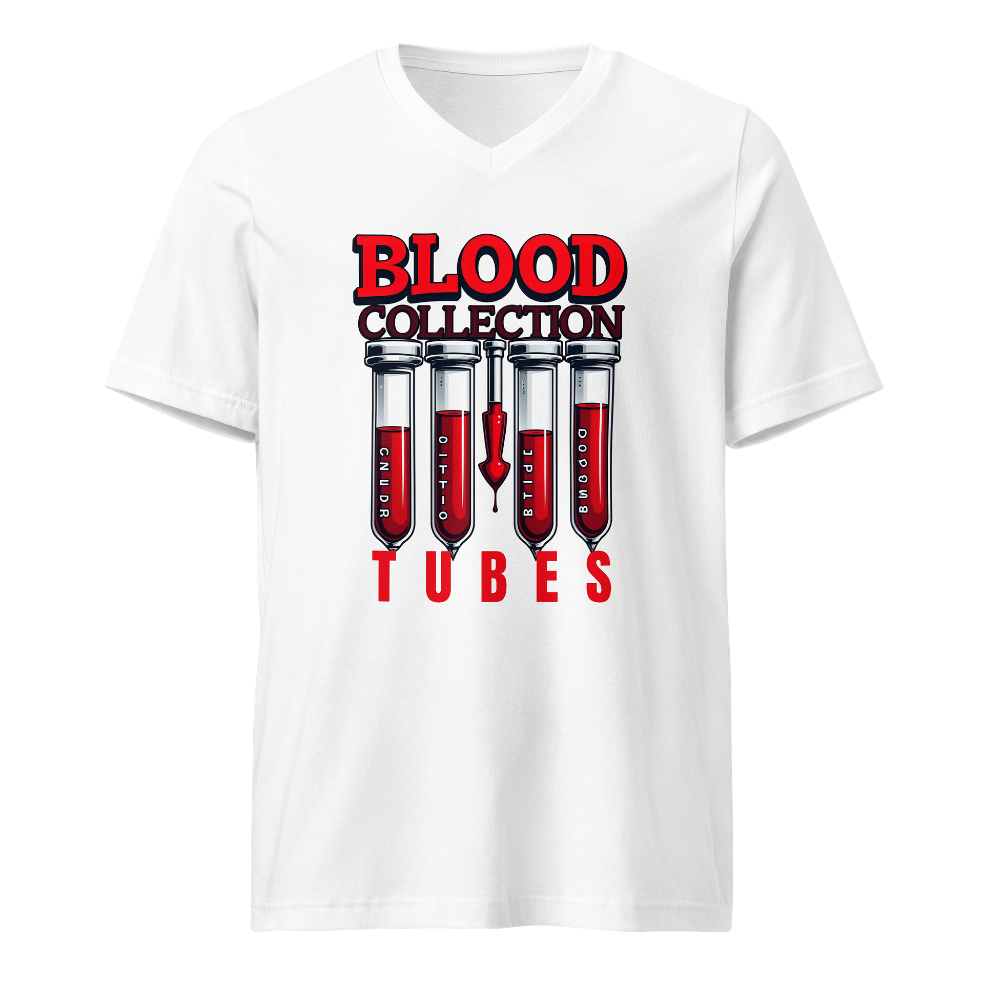 Bold Blood Collection Tubes Graphic Tee product image (1)
