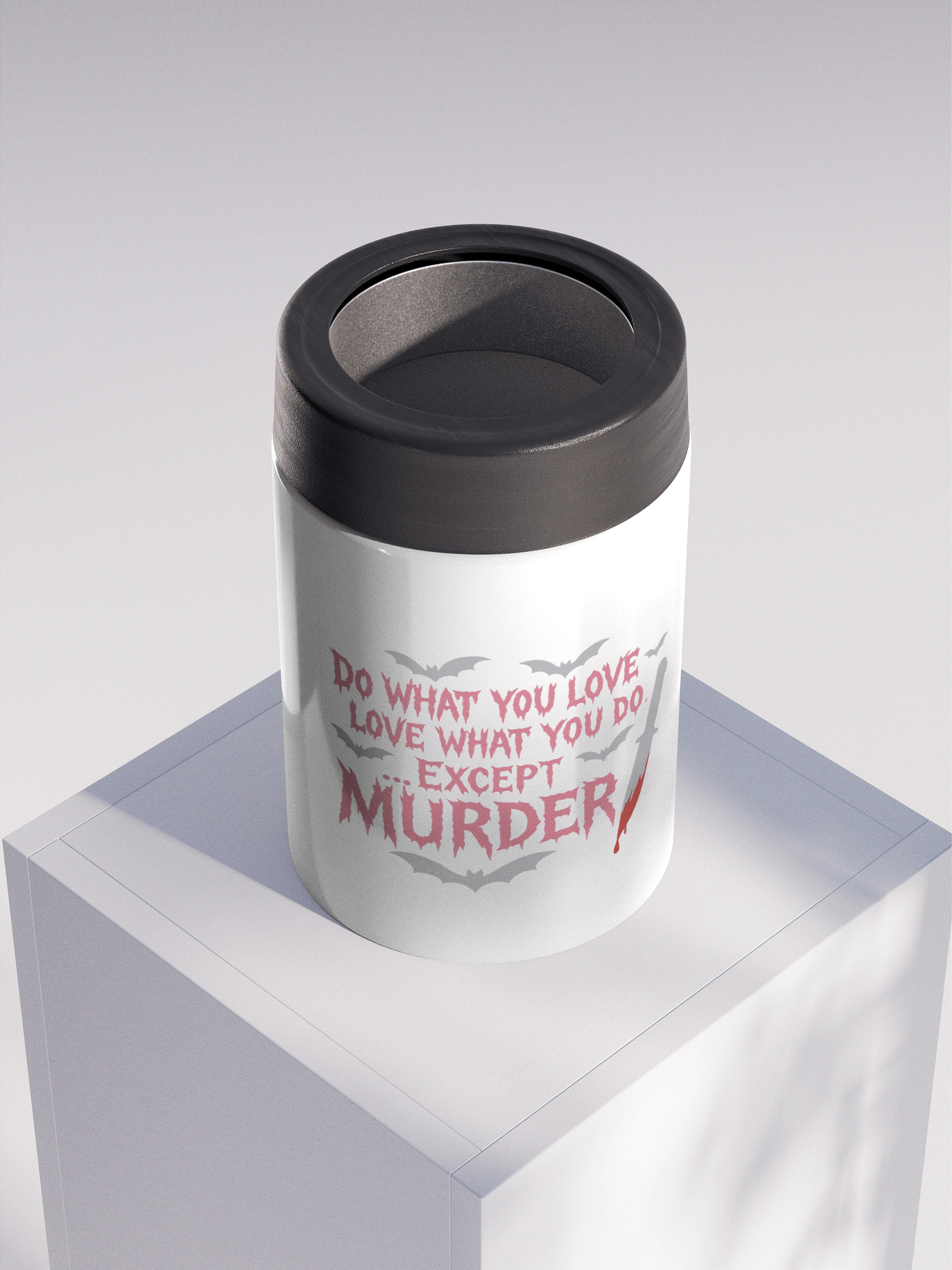 Do what you love metal coozie product image (4)
