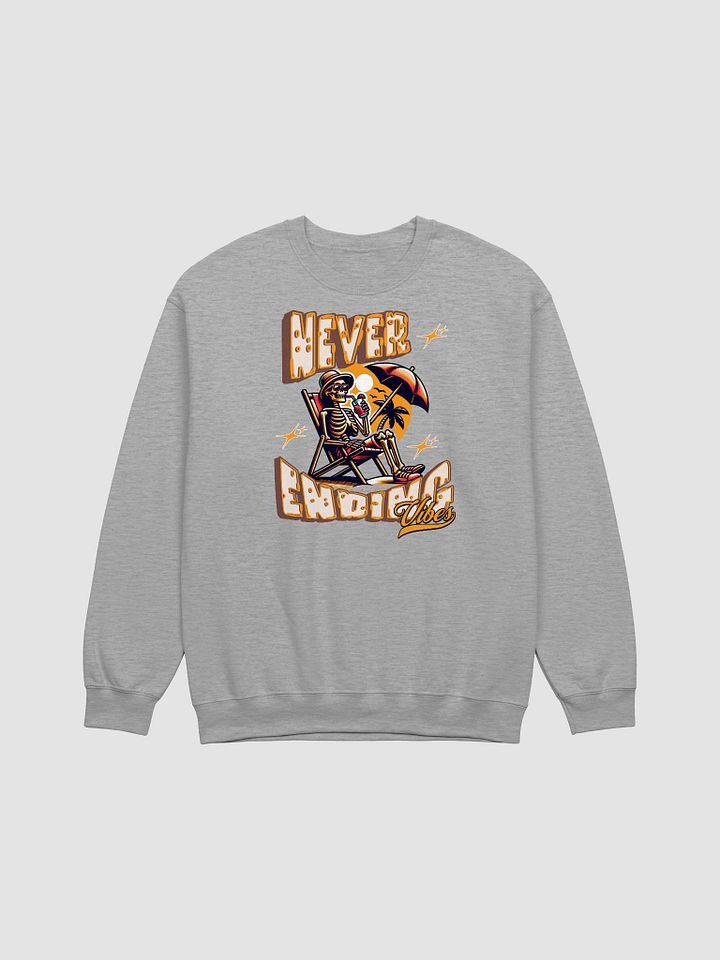 Never Ending Vibes Skeleton Crewneck product image (16)
