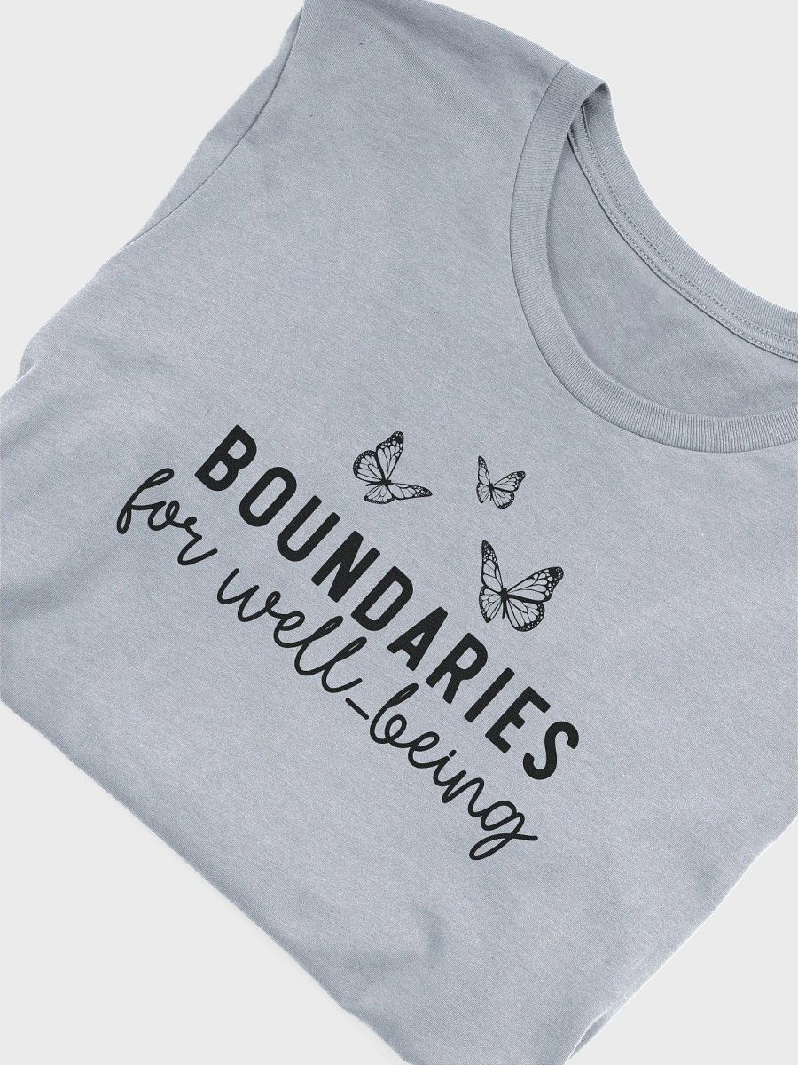Boundaries For Well-Being Tee product image (4)