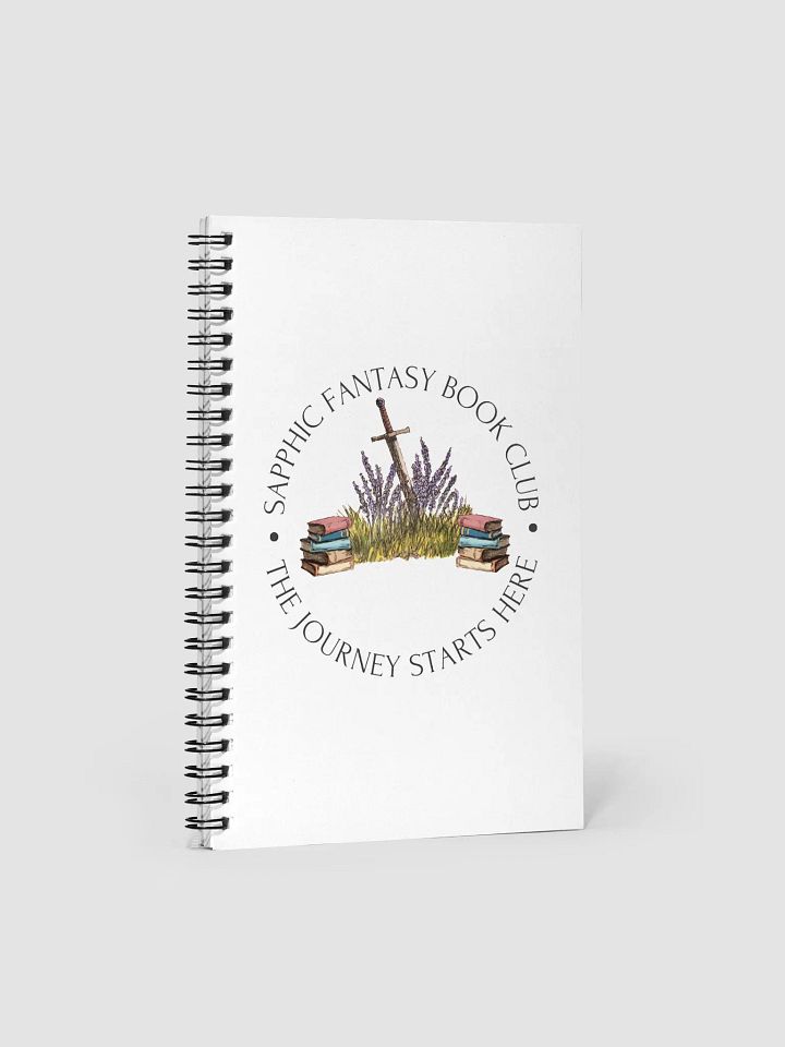Sapphic Fantasy Book Club Notebook product image (1)