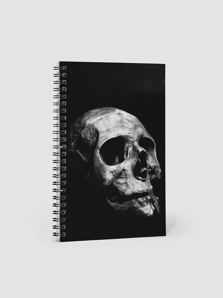 Ethereal Skull Spiral Notebook product image (1)