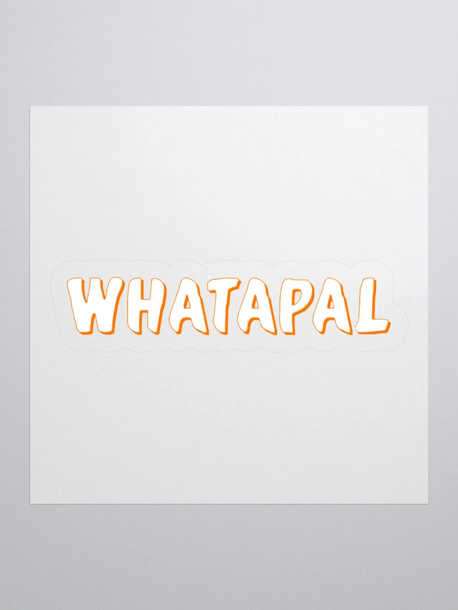 WHATAPAL Sticker product image (2)
