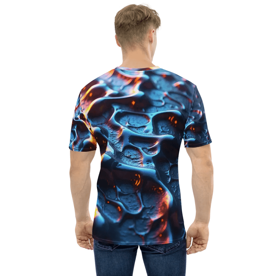 Fluid Reflections All-Over Print Tee product image (2)