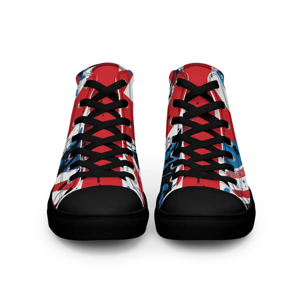 Union Jack Graffiti Shoes - Brit Artz Men's High Tops product image (4)