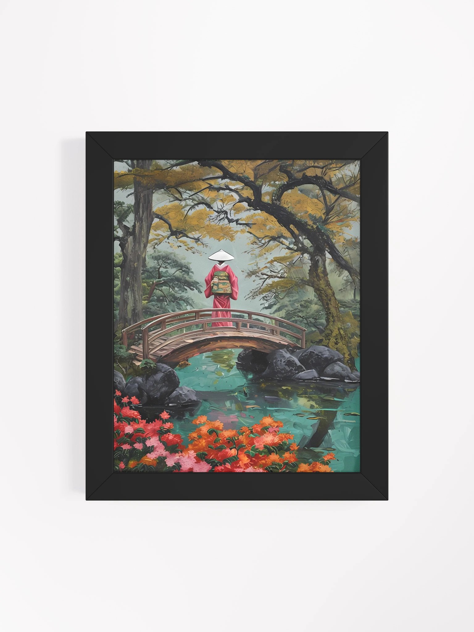Tranquil Japanese Garden Framed Poster product image (5)