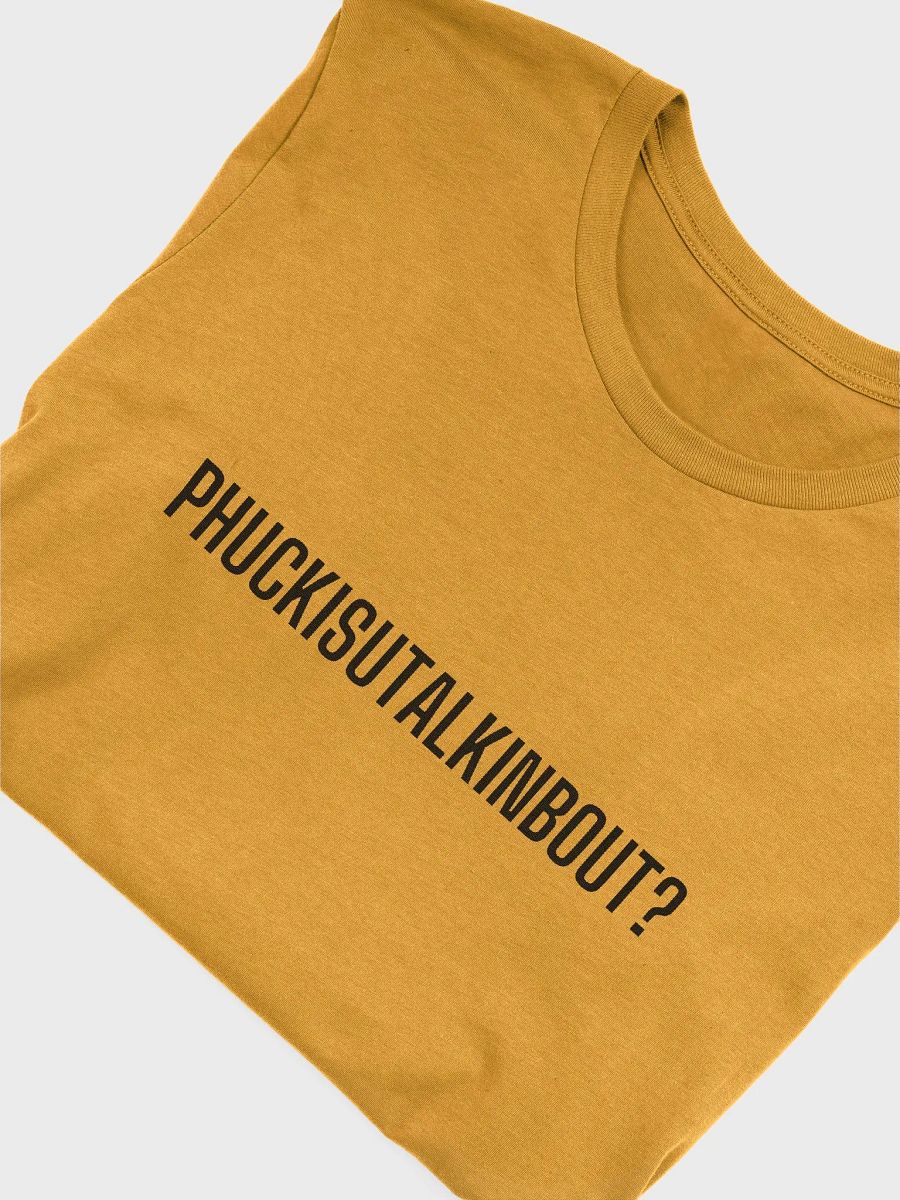 PHUCKISYOUTALKINBOUT! Tee (BLK) product image (3)