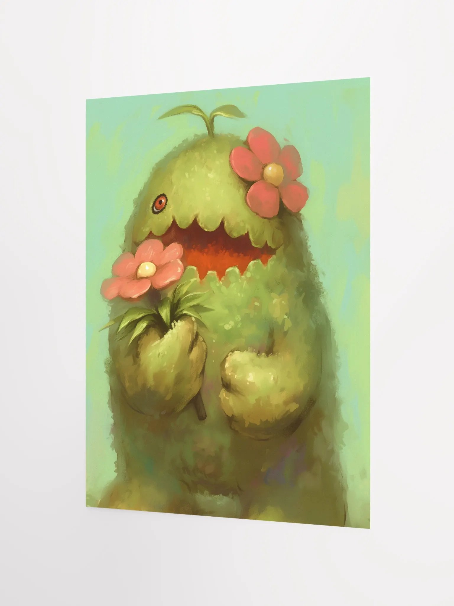 Whimsical Plant Monster Poster product image (2)