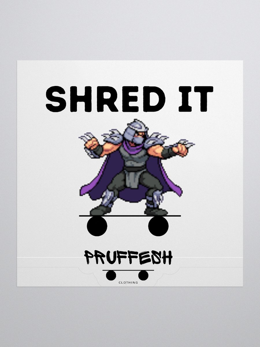 Shredder Sticker product image (1)