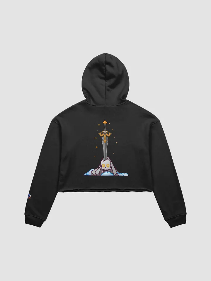 Sword in the Skull - Argent Variation - Crop Sweater product image (4)
