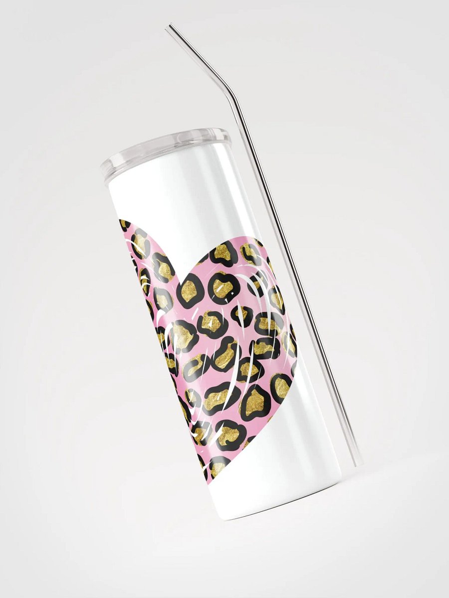 Leopard Love Stainless Steel Tumbler product image (3)