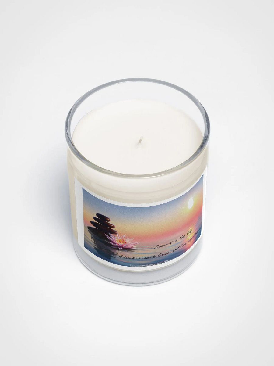 Dawn of a New Day, A Blank Canvas to Create and Live Your Dreams Soy Wax Candle | A Fresh Start for Your Soul | A Daily Dose of Positivity | Embrace New Beginnings | Find Peace in Every New Dawn product image (4)
