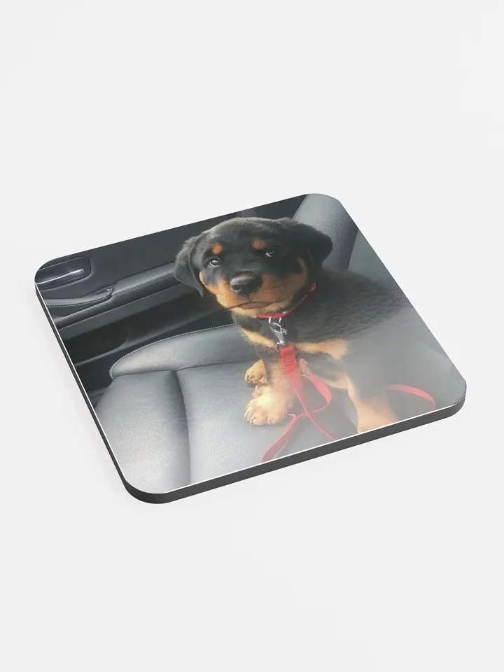 Rottweiler Puppy Coaster product image (2)