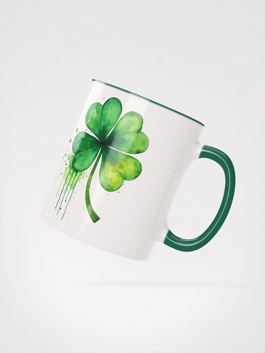 Shamrock Splash Watercolor Mug product image (10)