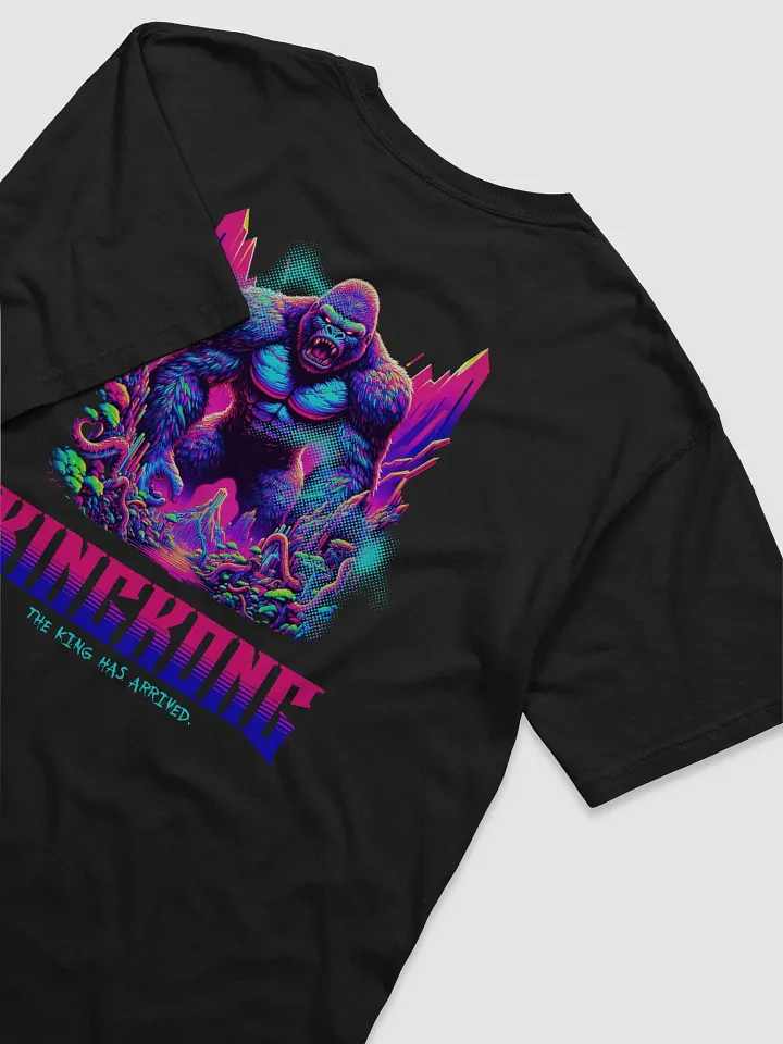 The King has Arrived with this Retro KINGKONG Gradient Text Heavyweight Tee product image (9)