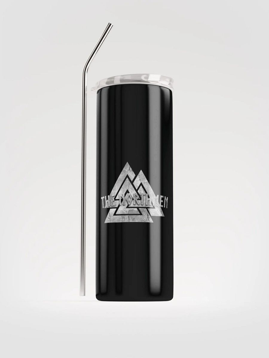 The Northmen Valknut - Grey - Steel Tumbler product image (1)