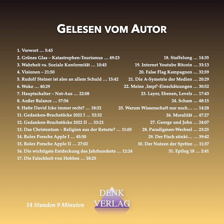 Gedankenspiele 18 - Hörbuch product image (2)