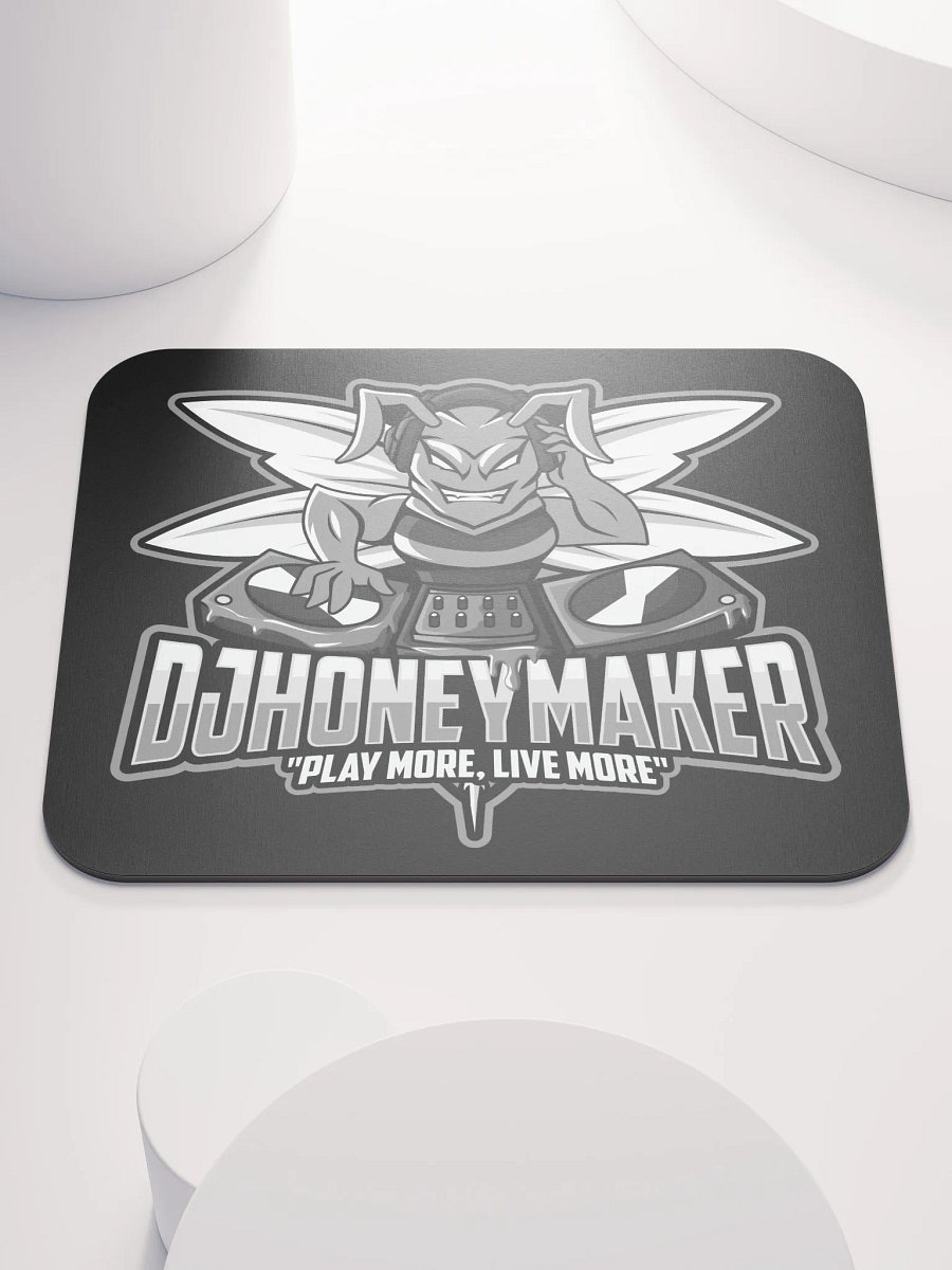 Black & White Logo Classic Mouse Pad product image (1)
