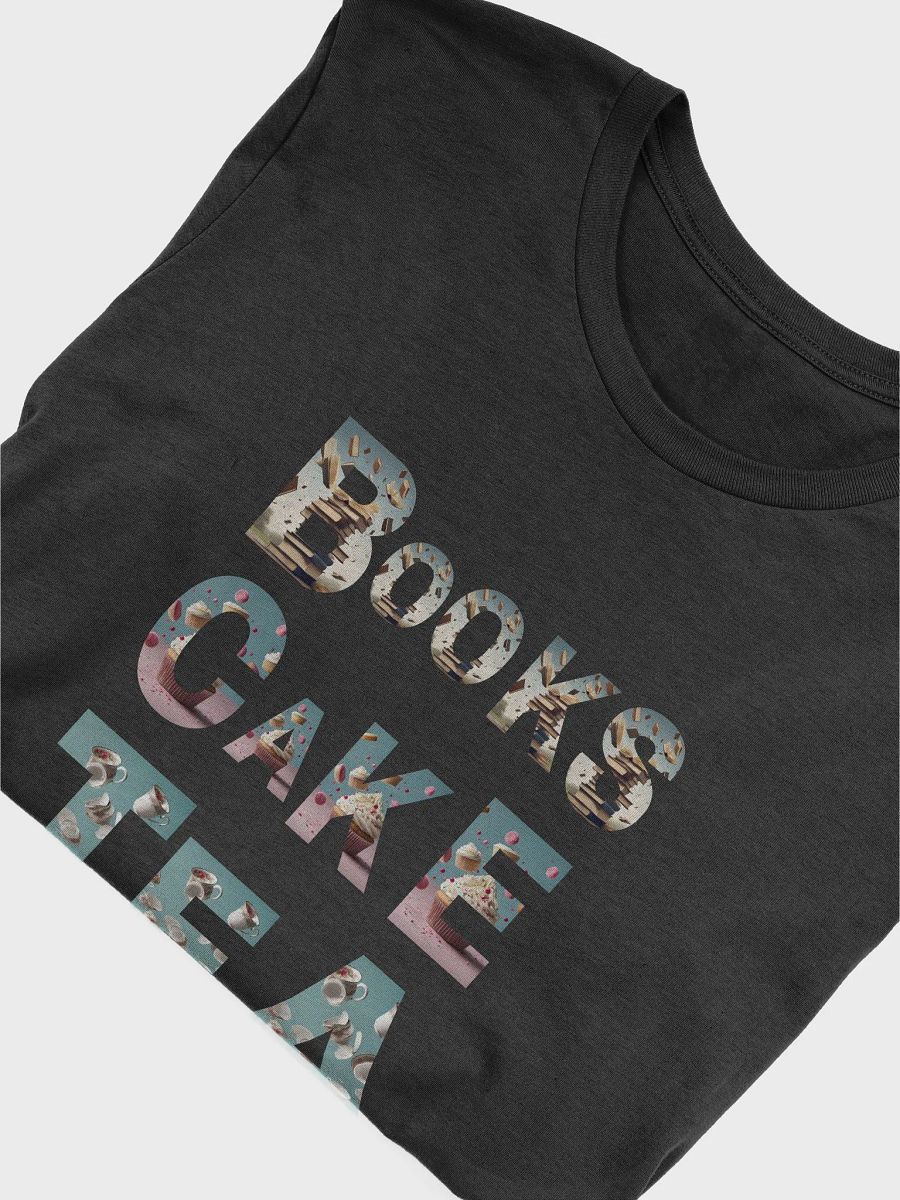 Books Cake Tea - Unisex T-shirt product image (49)