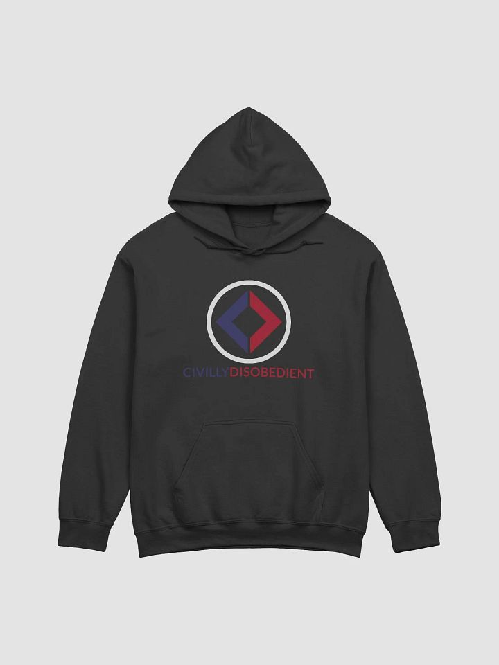 Civilly Disobedient Patriotic Logo Hoodie product image (1)