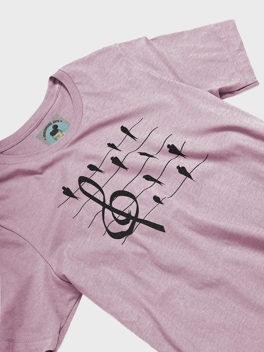 Birds on a Wire Unisex T-shirt product image (3)