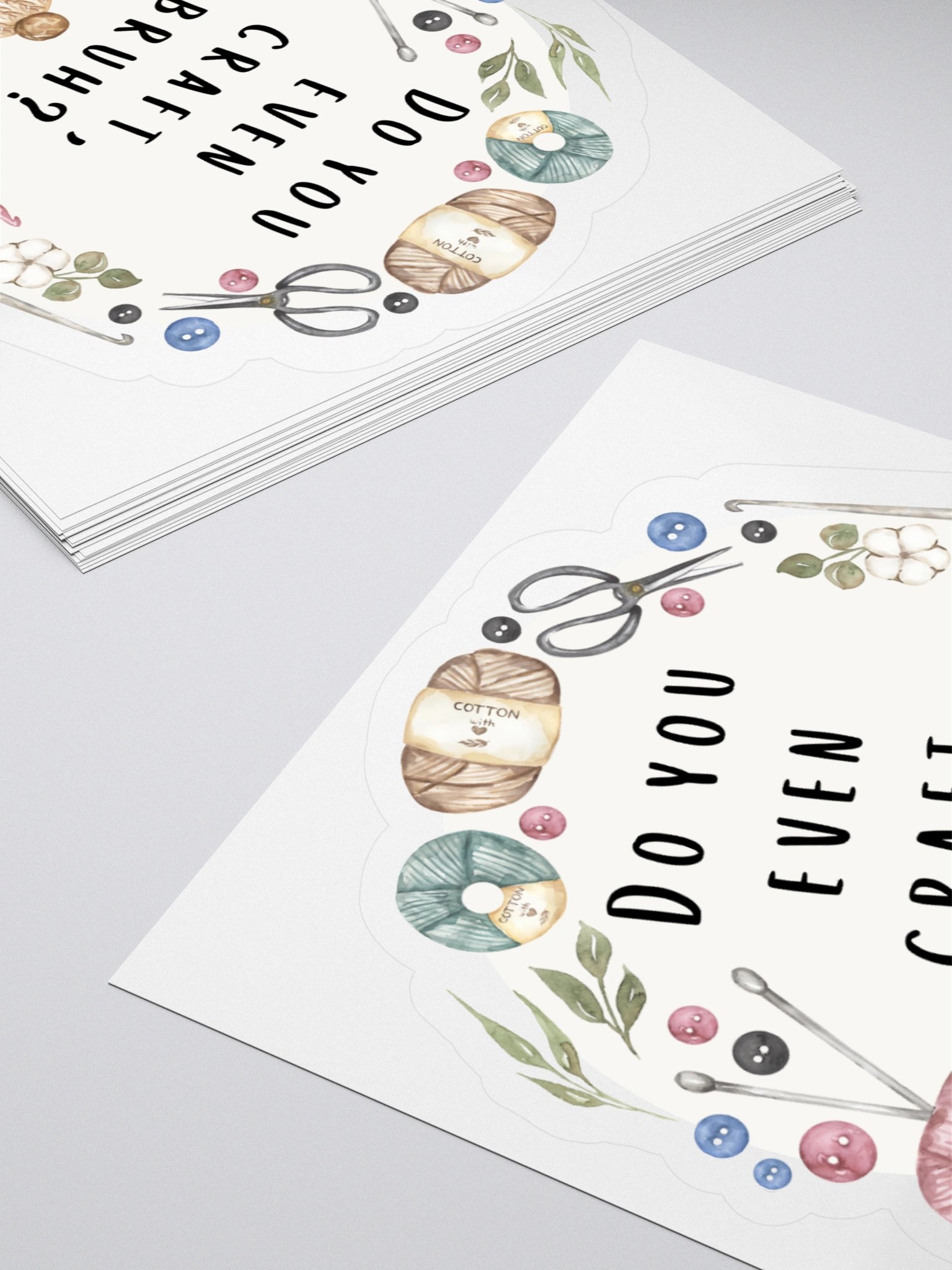 Do You Even Craft, Bruh? Sticker product image (11)