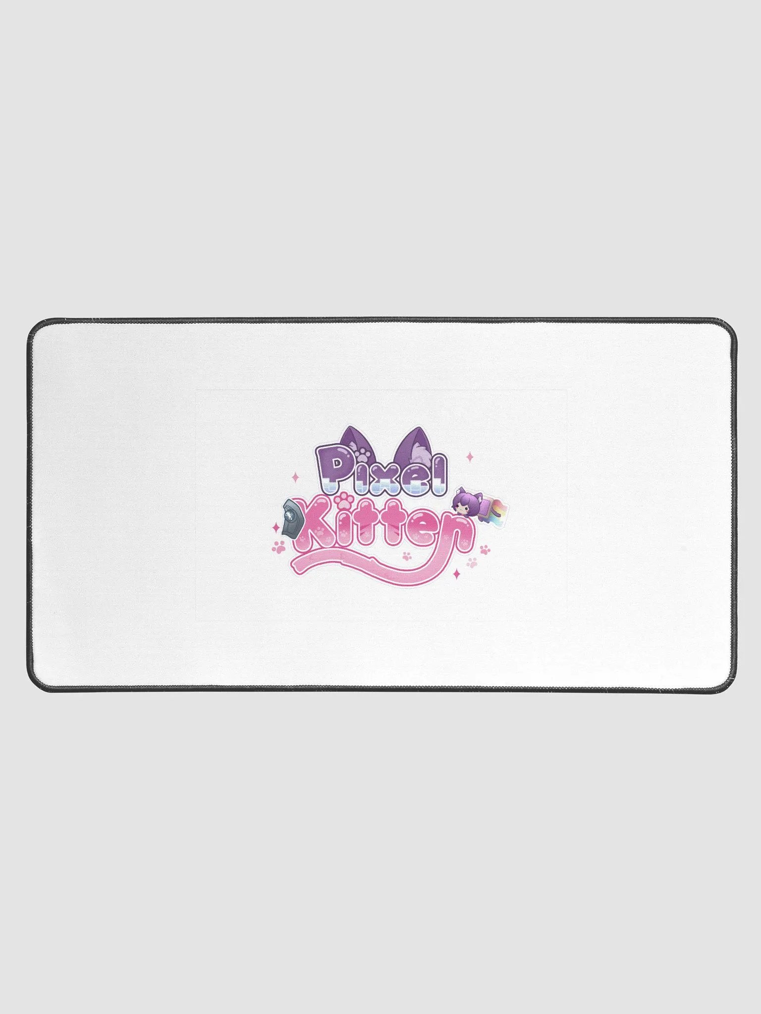 Pixel Kitten Desk Mat product image (1)