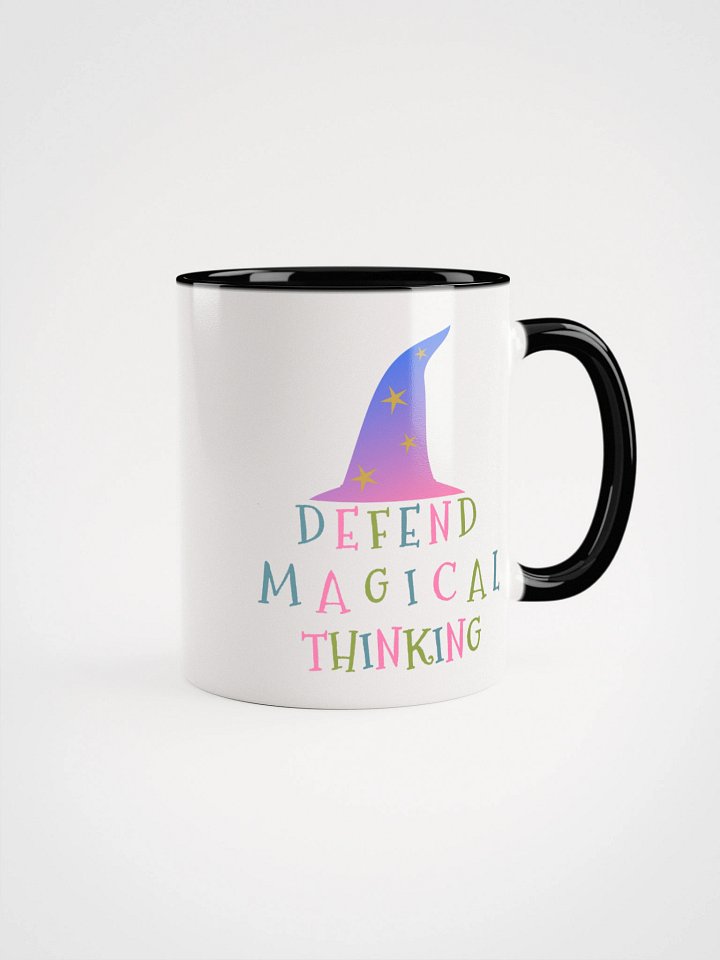 Defend Magical Thinking Accent Mug product image (1)