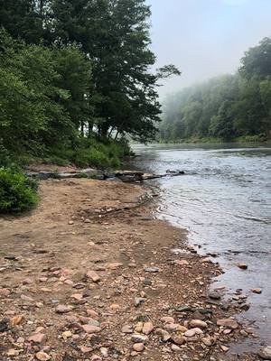 This morning on the New River ❤️❤️❤️ #newriver #elkshoals  