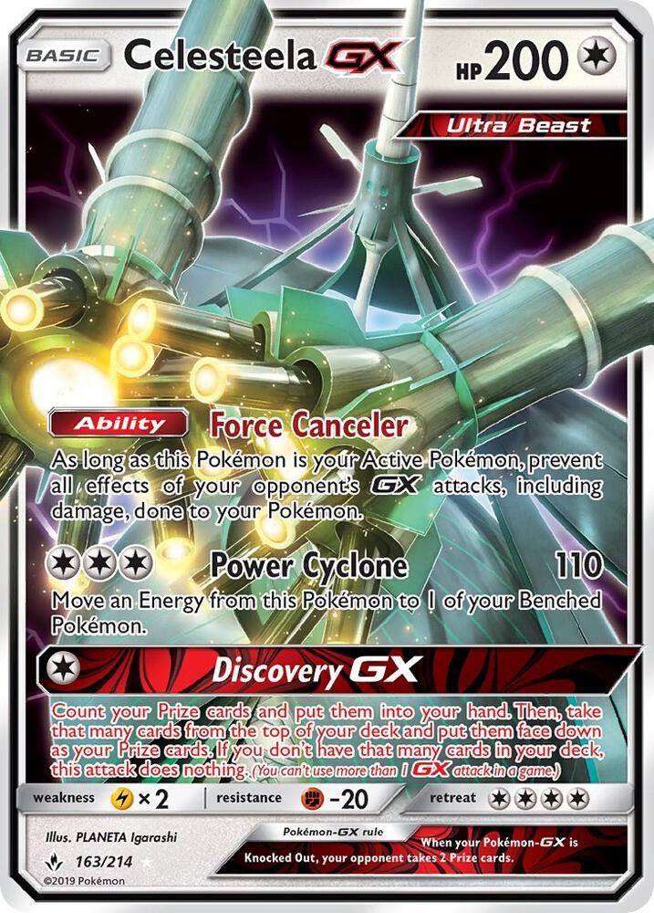 Carte Pokémon – Celesteela GX (Soleil & Lune, #SM67) - NM - Français product image (1)