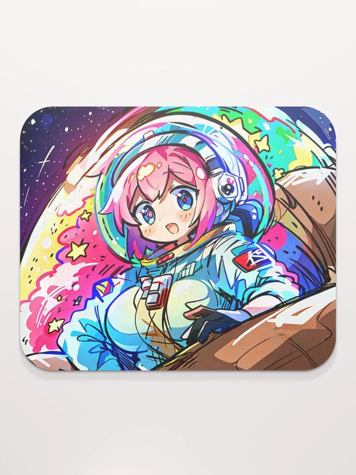 Cosmic Anime Astronaut Mouse Pad product image (2)