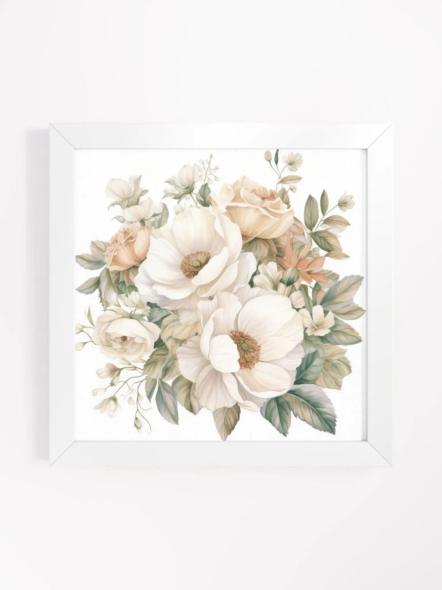 Peonies Bouquet Watercolor Wall Art product image (21)