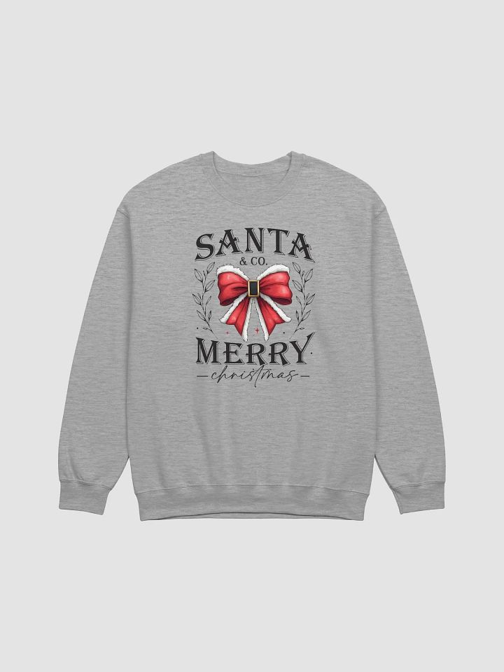 Weihnachts Sweater 'Santa & Co.' | Einzigartiges Weihnachtsgeschenk | Sweatshirt product image (2)