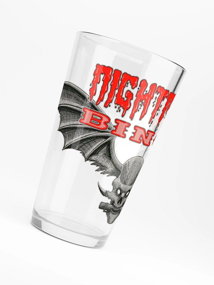 Nightmare Bingo Pint Glass product image (2)
