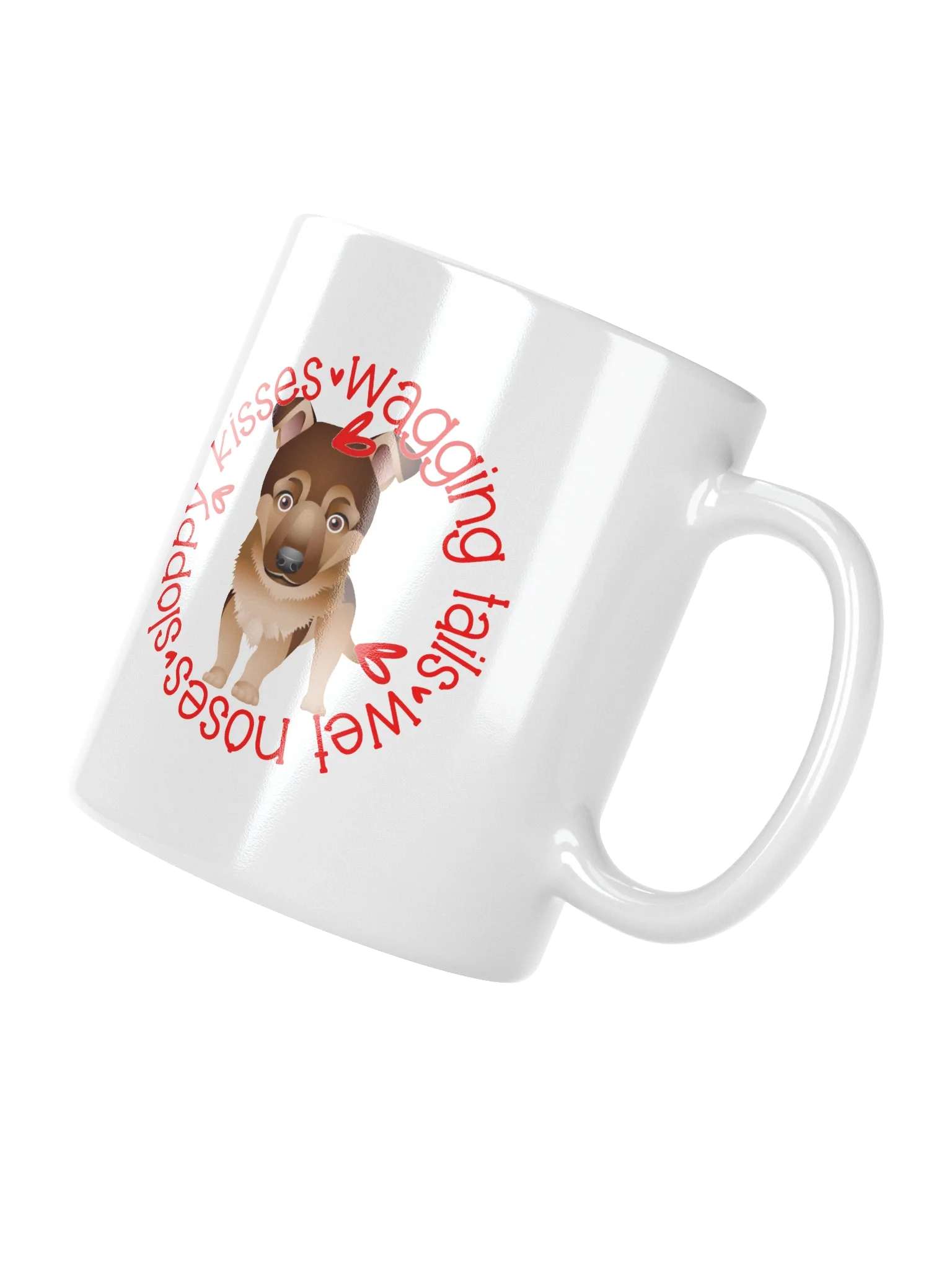 Sloppy Kisses German Shepherd Mug product image (8)