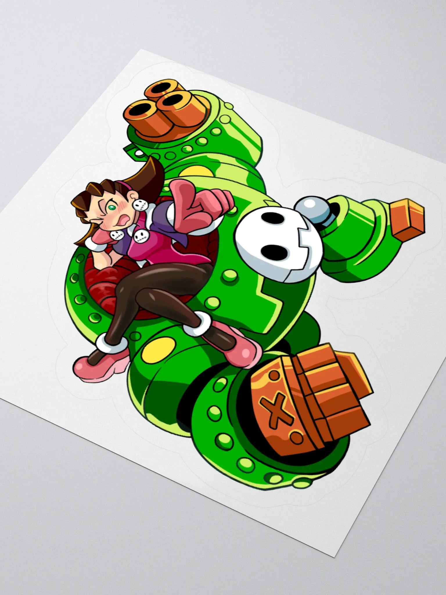 Tron Bonne Tsundere Sticker product image (9)