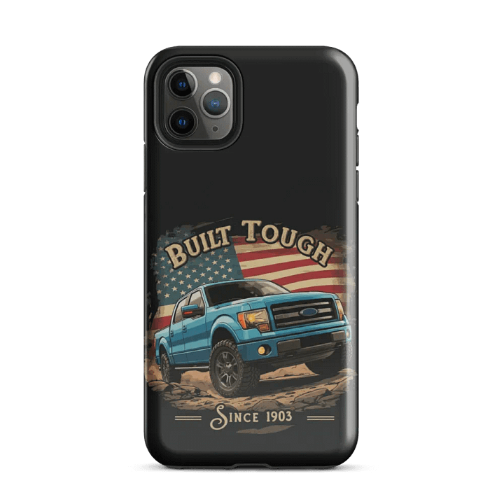 American Built Pickup Tough iPhone Case product image (2)