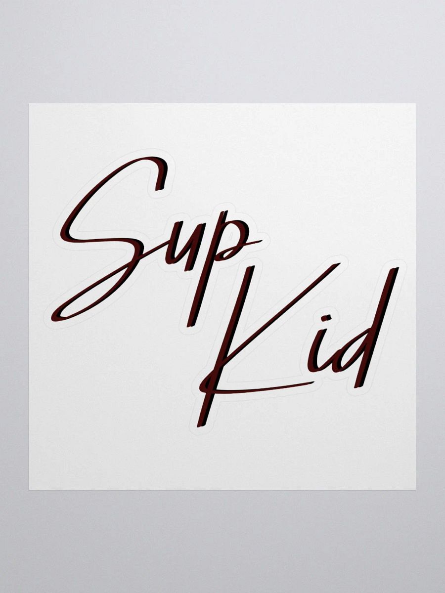 Sup Kid Sticker product image (2)