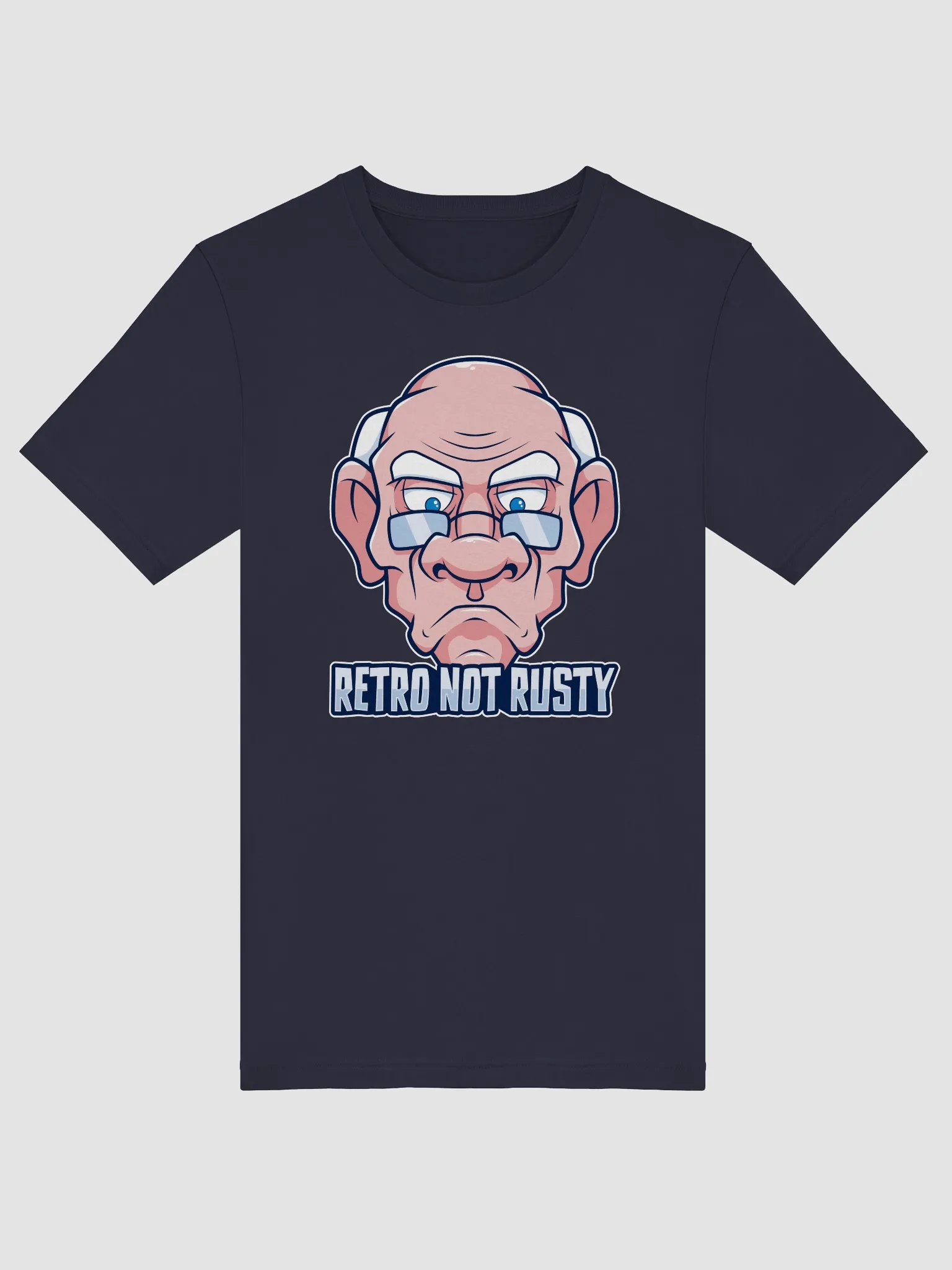 Retro Not Rusty Funny Old Gamer Dad Tee product image (1)