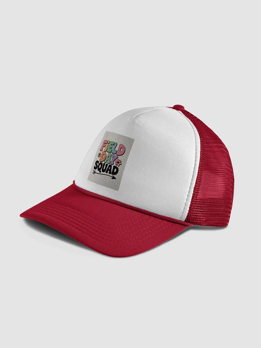 Field Day Squad Trucker Hat – Retro Fun Team Spirit Cap product image (4)