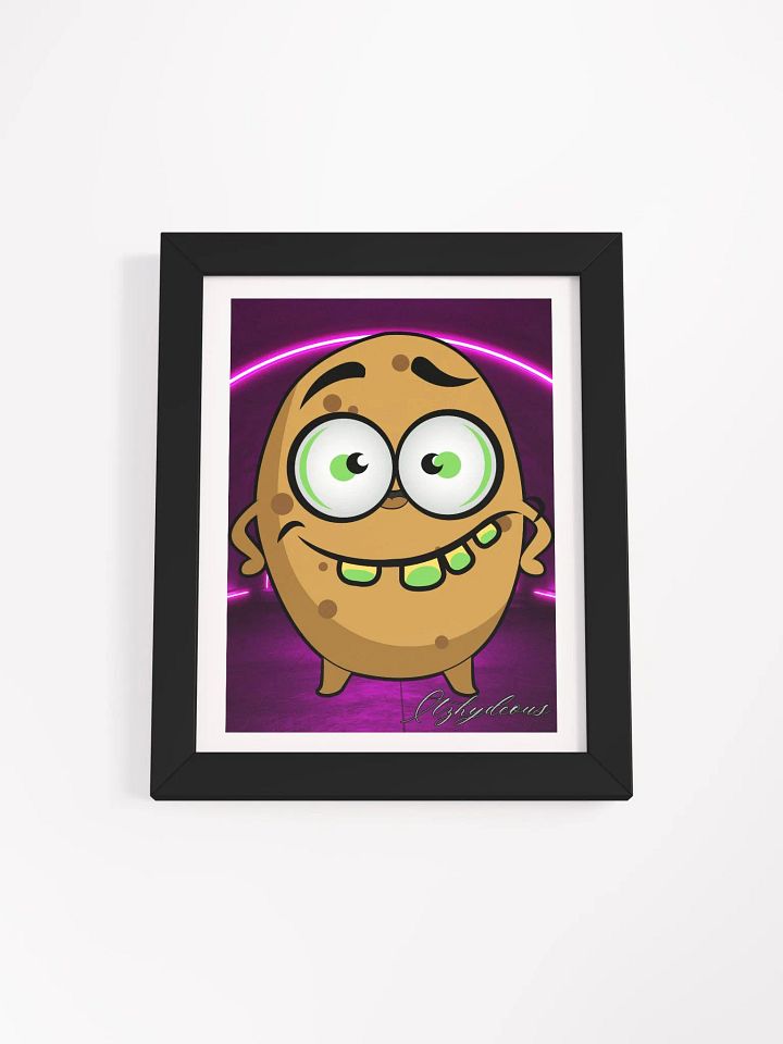 Spud-tacular Neon Glow Poster product image (1)