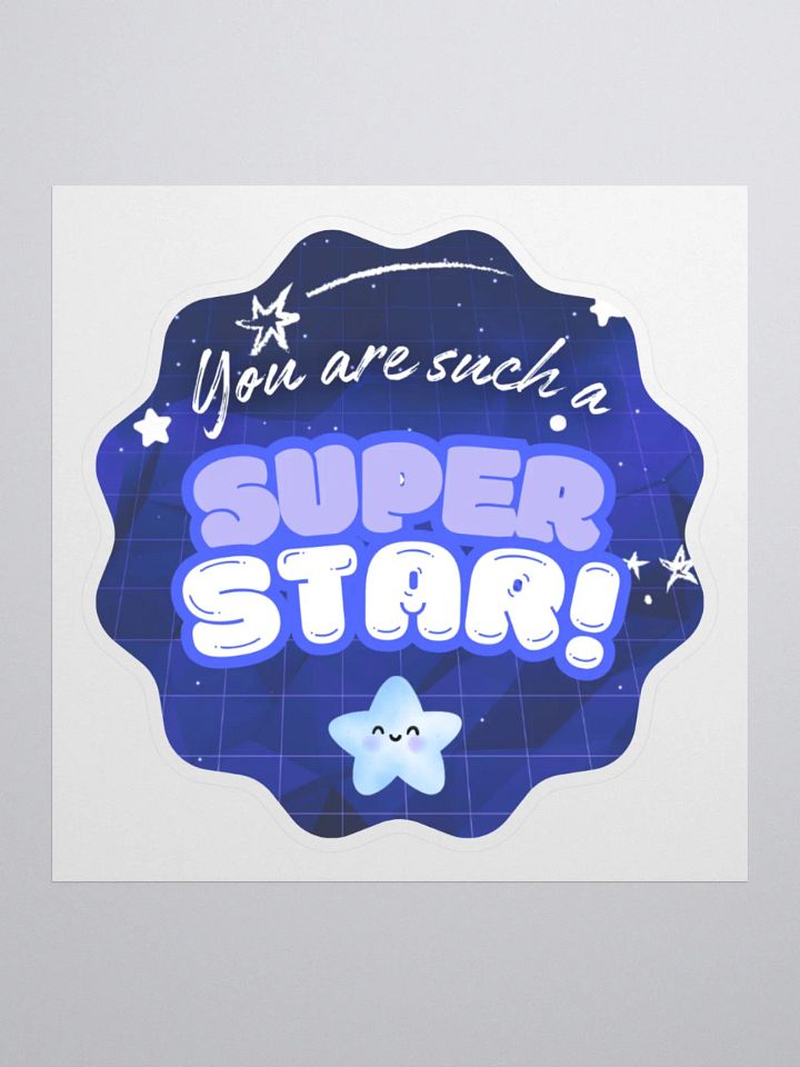 Superstar -sticker product image (1)